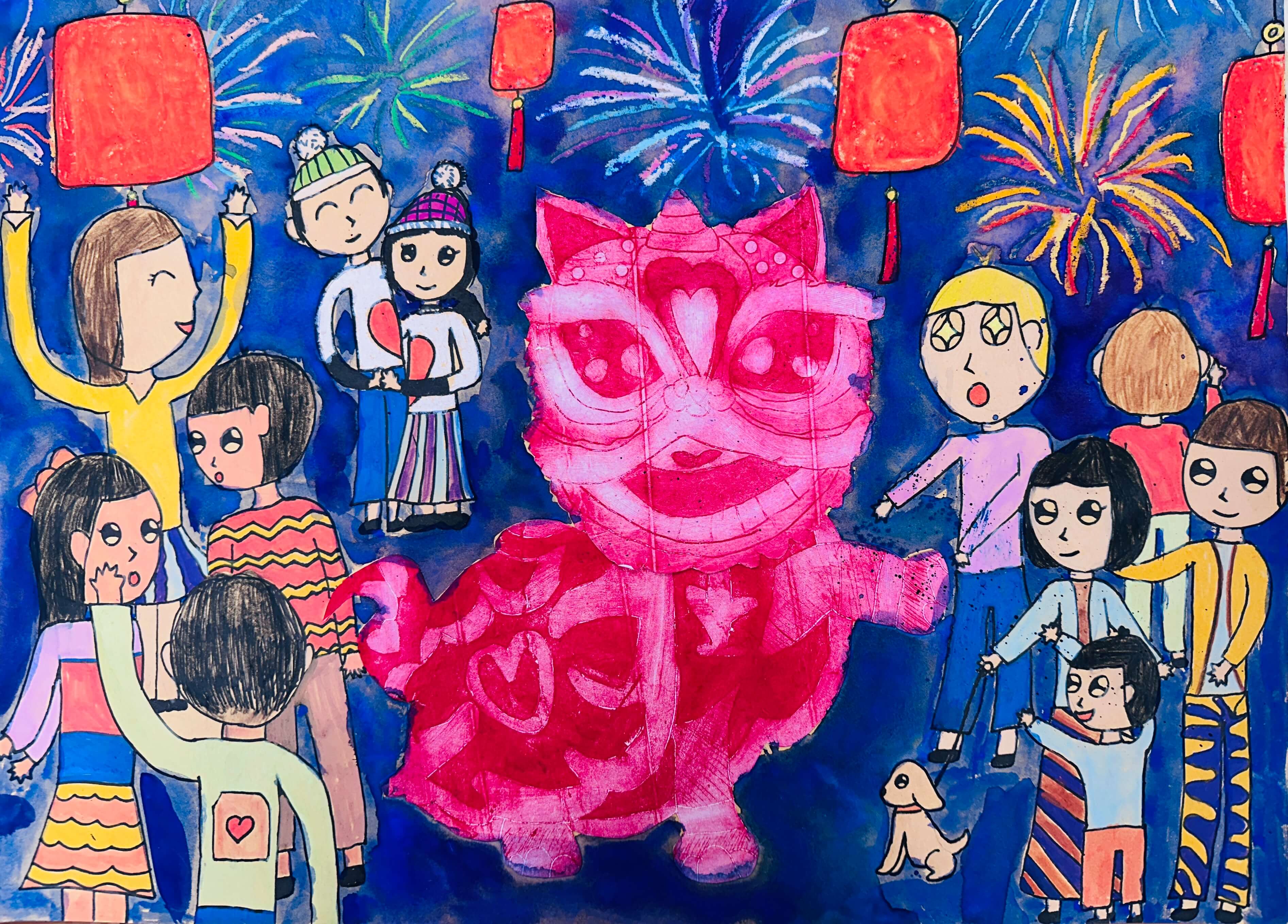 王詩晴 新年舞獅