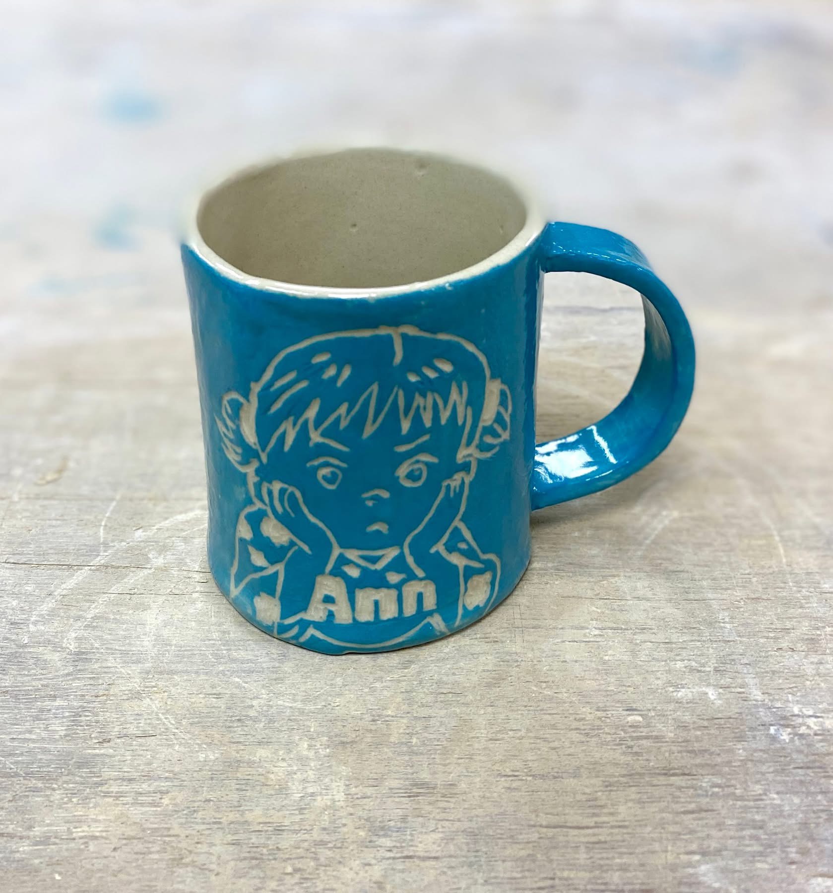 31.親子剔花杯 楊迺略 陶藝