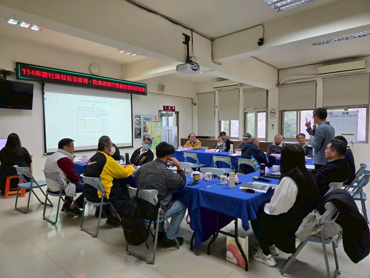 1120-114年度社區發展協會理、監事改選作業暨會務研討會議