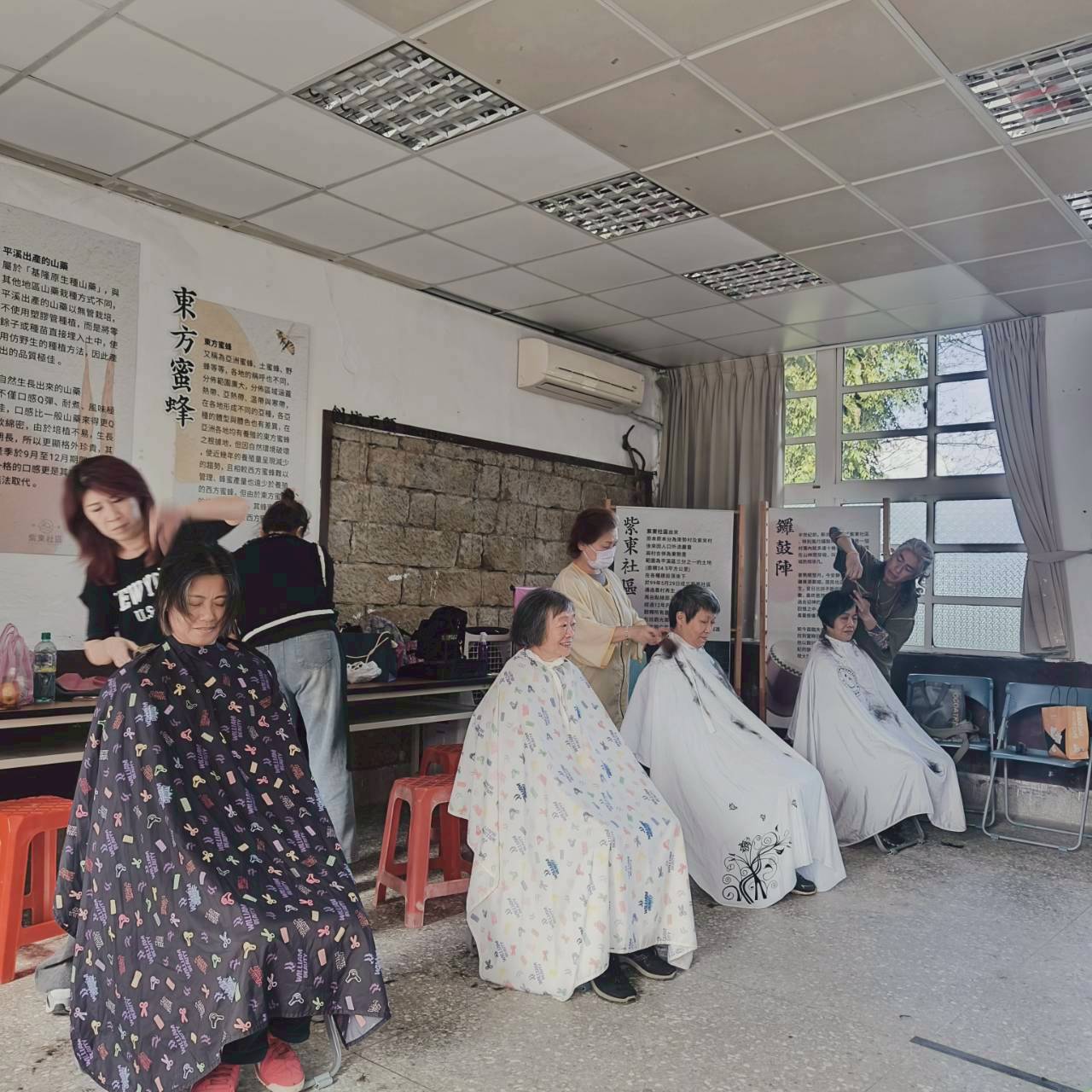 紫東社區手心向下義剪活動01