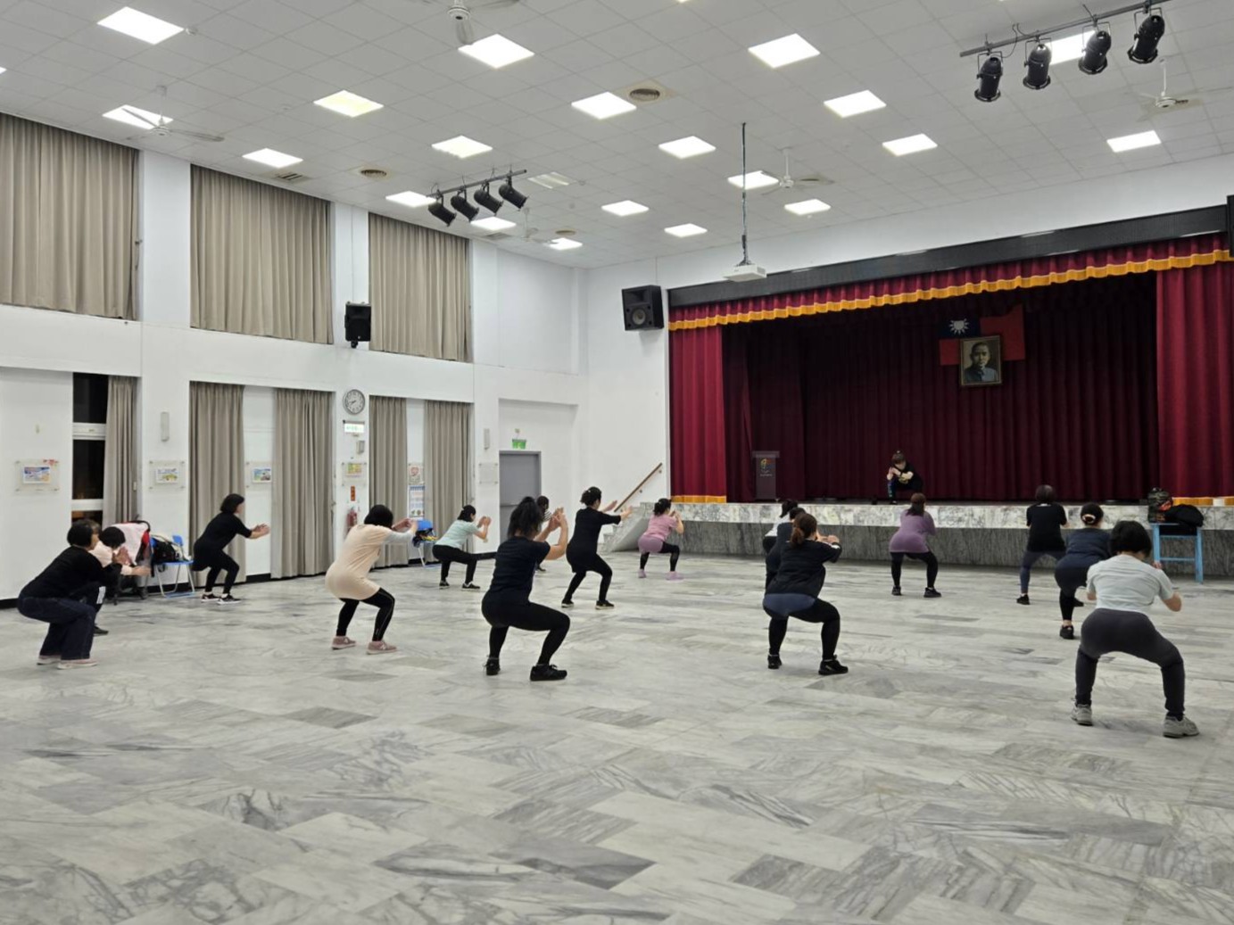 新北市第15屆婦女大學(平溪分校)ZUMBA活力有氧課程班01