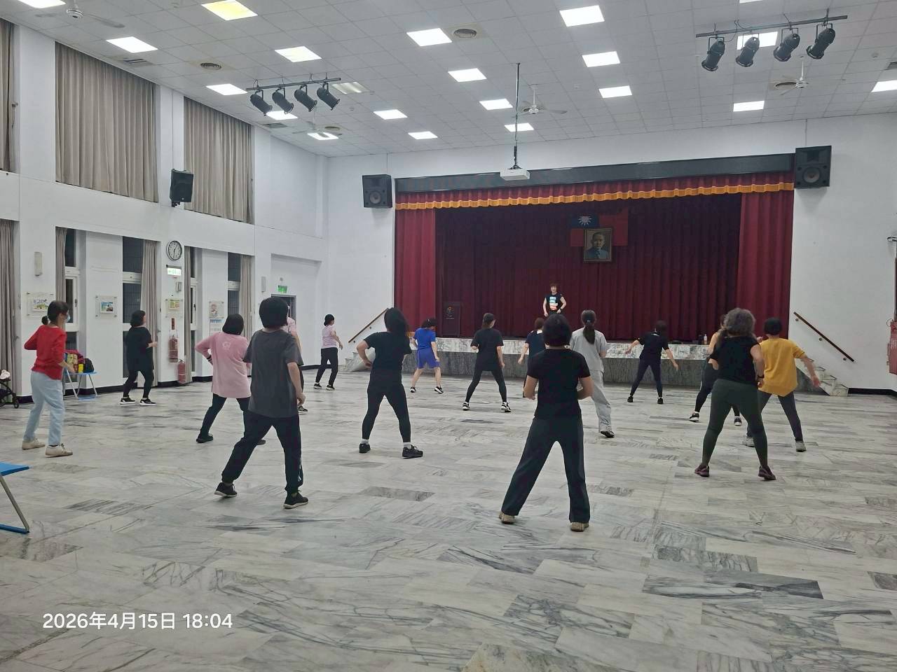新北市第15屆婦女大學(平溪分校)ZUMBA活力有氧課程班01