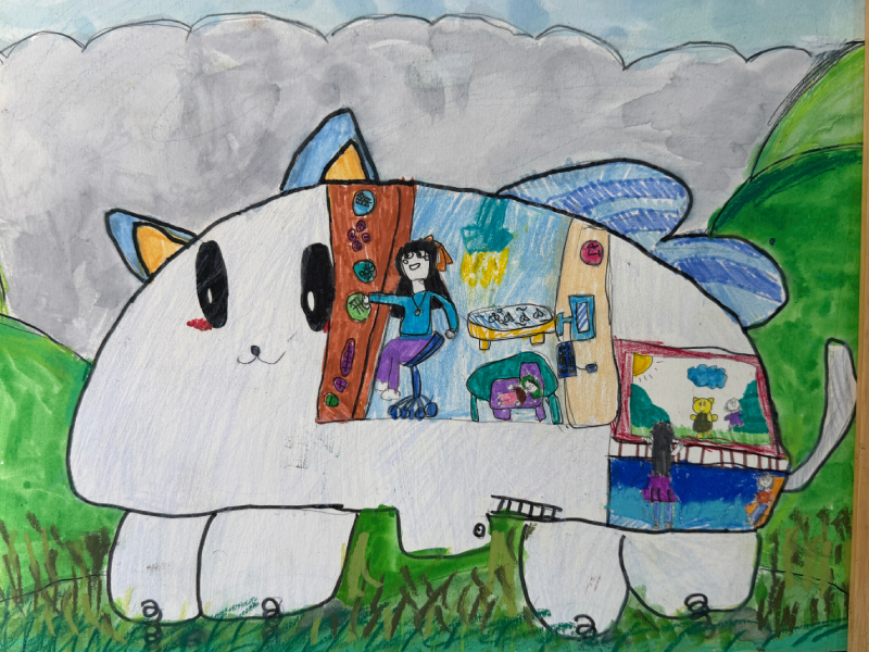 18.創意夢想車，顏妘安，繪畫創作