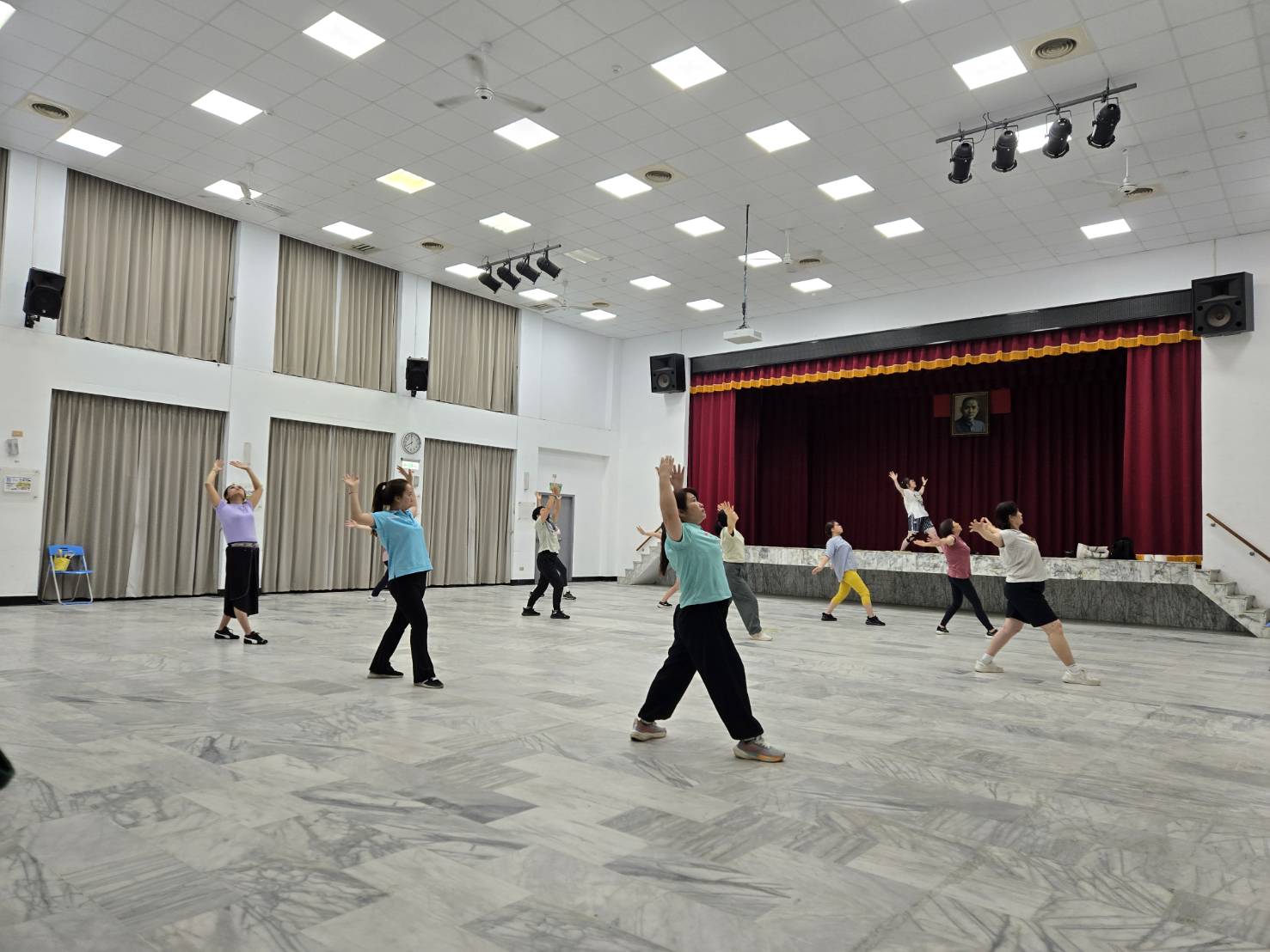 新北市第15屆婦女大學(平溪分校秋季班)ZUMBA有氧課程01