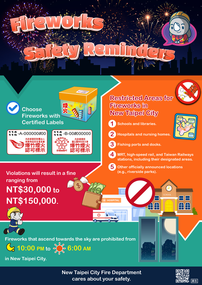 煙火施放小叮嚀(英文)