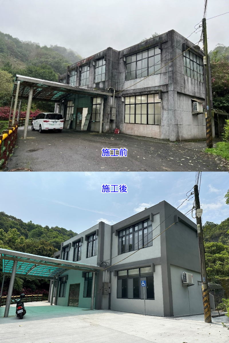 平湖市民活動中心建物防水工程(施工前後對比圖)-3