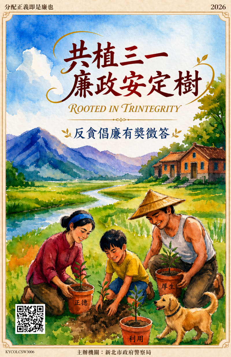 115年共植三一廉政安定樹反貪倡廉有獎徵答活動